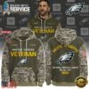 Philadelphia Eagles NFL Salute To Service 2026 Limited Edition Hoodie, Viral 3D Graphic Tee Philadelphia Eagles Nfl Salute TO Service 2026 Limited Edition Hoodie