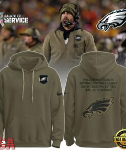 Philadelphia Eagles NFL Salute To Service 2026 New Hoodie Shirt, Viral 3D Graphic Tee Philadelphia Eagles Nfl Salute TO Service 2026 New Hoodie Shirt