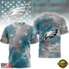 Philadelphia Eagles NFL Sunday Legends Tie Dye 3D Shirt, Sports Fans 3D Shirt Philadelphia Eagles Nfl Sunday Legends Tie Dye 3D Shirt