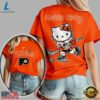 Philadelphia Flyers NHL x Hello Kitty Unisex 3D Shirt, NHL Hockey 3D Shirt 3 Philadelphia Flyers NHL x Hello Kitty Unisex 3D Shirt, NHL Hockey 3D Shirt Philadelphia Flyers Nhl X Hello Kitty Unisex 3D Shirt