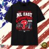 Philadelphia Phillies 2026 NL East Champions Philly Baseball Built Different T Shirt, Trendy 2D Print Shirt Philadelphia Phillies 2026 NL East Champions Philly Baseball Built Different T Shirt