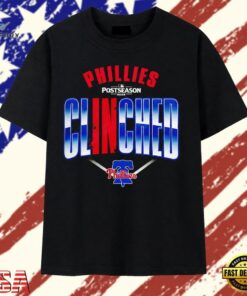Philadelphia Phillies 2026 Postseason Locker Room T Shirt, Trendy 2D Print Shirt Philadelphia Phillies 2026 Postseason Locker Room T Shirt