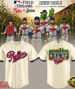 Philadelphia Phillies MLB at Field of Dreams 2026 Limited Edition Baseball Jersey, Hot Baseball Jersey Philadelphia Phillies Mlb AT Field OF Dreams 2026 Limited Edition Baseball Jersey