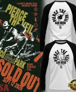 Pierce The Veil I Can’t Hear You World Tour 2026 Long Sleeve Shirt, Trending Music 3D Tee Pierce The Veil I Can T Hear You World Tour 2026 Long Sleeve Shirt
