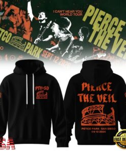 Pierce The Veil I Can’t Hear You World Tour Finale 2026 Limited Hoodie, Trending Music 3D Tee Pierce The Veil I Can T Hear You World Tour Finale 2026 Limited Hoodie