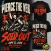 Pierce The Veil x San Diego Padres Petco Park I Can’t Hear You Tour Special New T Shirt, Trending Music 3D Tee Pierce The Veil X San Diego Padres Petco Park I Can T Hear You Tour Special New T Shirt