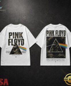 Pink Floyd Camo Prism Echoes 3D Shirt, Trending Music 3D Tee Pink Floyd Camo Prism Echoes 3D Shirt