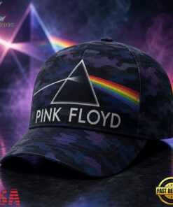 Pink Floyd Dark Side Prism Camo Psychedelic Rock Cap Classic Cap, Music Lover Baseball Cap Pink Floyd Dark Side Prism Camo Psychedelic Rock Cap Classic Cap