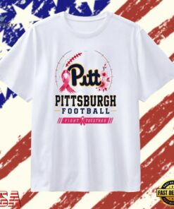 Pittsburgh Panthers Football Pitt Fight Together Breast Cancer Awareness T Shirt, Trendy 2D Print Shirt Pittsburgh Panthers Football Pitt Fight Together Breast Cancer Awareness T Shirt
