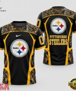 Pittsburgh Steelers 2026 NFL Hunting Camo 3D Shirt, Sports Fans 3D Shirt Pittsburgh Steelers 2026 Nfl Hunting Camo 3D Shirt