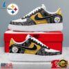 Pittsburgh Steelers NFL End Zone Energy Custom Air Force 1 Shoes Sneaker, NFL Fan AF1 Shoes Pittsburgh Steelers Nfl End Zone Energy Custom Air Force 1 Shoes Sneaker