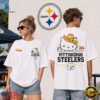 Pittsburgh Steelers NFL Kitty Burger Game Day Unisex 3D Shirt, Sports Fans 3D Shirt Pittsburgh Steelers Nfl Kitty Burger Game Day Unisex 3D Shirt