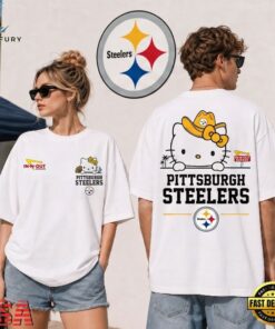 Pittsburgh Steelers NFL Kitty Burger Game Day Unisex 3D Shirt, Sports Fans 3D Shirt Pittsburgh Steelers Nfl Kitty Burger Game Day Unisex 3D Shirt