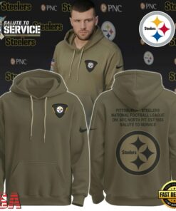 Pittsburgh Steelers NFL Salute To Service 2026 New Hoodie Shirt, Viral 3D Graphic Tee Pittsburgh Steelers Nfl Salute TO Service 2026 New Hoodie Shirt