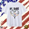 Pittsburgh Steelers Nurse It’s a Work of Heart T Shirt, Trendy 2D Print Shirt Pittsburgh Steelers Nurse IT S A Work OF Heart T Shirt
