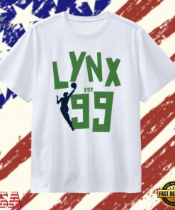 Playa Society Minnesota Lynx Est T Shirt, Trendy 2D Print Shirt Playa Society Minnesota Lynx Est T Shirt