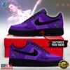 Prince Love Symbol Personalized Purple Graphic Air Force 1 Shoes, Music Lover AF1 Shoes Prince Love Symbol Personalized Purple Graphic Air Force 1 Shoes