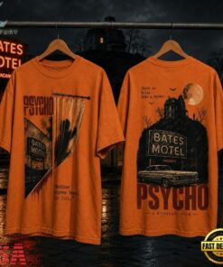 Psycho Bates Motel Halloween 3D Shirt, Trending Music 3D Tee Psycho Bates Motel Halloween 3D Shirt