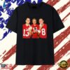 Purdy Joe Montana Steve Young Smoking T Shirt, Trendy 2D Print Shirt Purdy Joe Montana Steve Young Smoking T Shirt