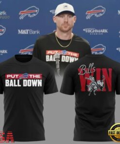 Put The Ball Down Black Shirt Buffalo Bills Highmark Stadium Bills Mafia T Shirt, Viral 3D Graphic Tee Put The Ball Down Black Shirt Buffalo Bills Highmark Stadium Bills Mafia T Shirt