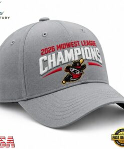Quad Cities River Bandits 2026 Midwest League Special New Cap, Fashion Baseball Cap Quad Cities River Bandits 2026 Midwest League Special New Cap