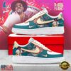 Raul Malo Country Singer Custom Air Force 1 Shoes, Teal & Red Graphic Sneakers, Music Lover AF1 Shoes Raul Malo Country Singer Custom Air Force 1 Shoes Teal Red Graphic Sneakers