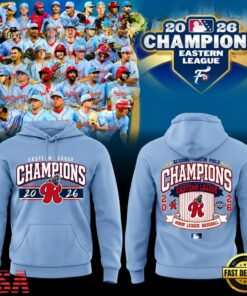 Reading Fightin Phils 2026 Eastern League Champions Hoodie, Viral 3D Graphic Tee Reading Fightin Phils 2026 Eastern League Champions Hoodie
