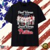 Real Women Love Baseball Smart Women Love The Phillies T Shirt, Trendy 2D Print Shirt Real Women Love Baseball Smart Women Love The Phillies T Shirt