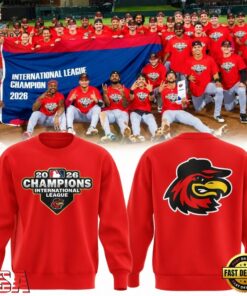 Rochester Red Wings International League Champions 2026 Sweatshirt, Viral 3D Graphic Tee Rochester Red Wings International League Champions 2026 Sweatshirt