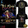 Rush Fifty Something Tour 2026 San Antonio TX Black T Shirt, Trending Music 3D Tee Rush Fifty Something Tour 2026 San Antonio TX Black T Shirt