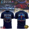 Rush x Cleveland Cavaliers Fifty Something Tour 2026 T Shirt, Trending Music 3D Tee Rush X Cleveland Cavaliers Fifty Something Tour 2026 T Shirt