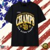 San Diego Padres 2026 National League West Division Champs T Shirt, Trendy 2D Print Shirt 3 San Diego Padres 2026 National League West Division Champs T Shirt, Trendy 2D Print Shirt San Diego Padres 2026 National League West Division Champs T Shirt
