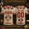 San Francisco 49ers 2026 NFL Native American Heritage 3D Shirt, Sports Fans 3D Shirt San Francisco 49ers 2026 Nfl Native American Heritage 3D Shirt