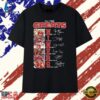 San Francisco 49ers All Time Greats Legends Graphic T Shirt, Trendy 2D Print Shirt San Francisco 49ers All Time Greats Legends Graphic T Shirt