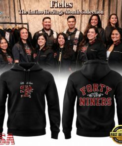 San Francisco 49ers Latino Heritage Month 2026 Black Hoodie, Viral 3D Graphic Tee San Francisco 49ers Latino Heritage Month 2026 Black Hoodie