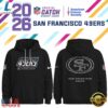 San Francisco 49ers NFL Crucial Catch 2026 Limited Edition Black Hoodie Shirt, Sports Fans 3D Shirt San Francisco 49ers Nfl Crucial Catch 2026 Limited Edition Black Hoodie Shirt