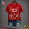 San Francisco 49ers NFL Floral Garden V Neck T Shirt, NFL Team V Neck Tee 3 San Francisco 49ers NFL Floral Garden V Neck T Shirt, NFL Team V Neck Tee San Francisco 49ers Nfl Floral Garden V Neck T Shirt