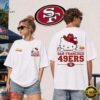 San Francisco 49ers NFL Kitty Burger Game Day Unisex 3D Shirt, Sports Fans 3D Shirt San Francisco 49ers Nfl Kitty Burger Game Day Unisex 3D Shirt