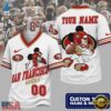 San Francisco 49ers NFL Mickey Quarterback Football Jersey, Trending NFL Jersey San Francisco 49ers Nfl Mickey Quarterback Football Jersey