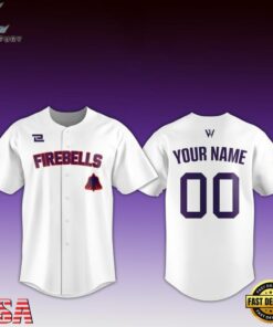 San Francisco Firebells WPBL 2026 Season Home Away Custom Baseball Jersey, Hot Baseball Jersey San Francisco Firebells Wpbl 2026 Season Home Away Custom Baseball Jersey