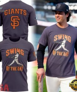 San Francisco Giants Swing of the Day 2026 T Shirt, Viral 3D Graphic Tee San Francisco Giants Swing OF The Day 2026 T Shirt