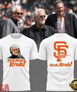 San Francisco Giants x Mike Krukow AttaBabeKruk White 3D Shirt, Viral 3D Graphic Tee San Francisco Giants X Mike Krukow Attababekruk White 3D Shirt