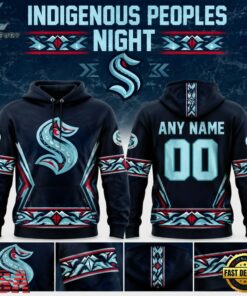 Seattle Kraken Indigenous Peoples Night 2026 Limited Edition Hoodie, Viral 3D Graphic Tee Seattle Kraken Indigenous Peoples Night 2026 Limited Edition Hoodie