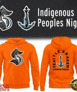 Seattle Kraken Indigenous Peoples Night Limited Edition Hoodie, Viral 3D Graphic Tee Seattle Kraken Indigenous Peoples Night Limited Edition Hoodie