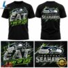 Seattle Seahawks Mike Macdonald Eat A Way Of Life 2026 Graphic T Shirt, Viral 3D Graphic Tee Seattle Seahawks Mike Macdonald Eat A Way OF Life 2026 Graphic T Shirt