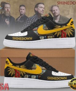 Shinedown Rock Band Custom Air Force 1 Shoes, Wings & TV Graphic Sneakers, Music Lover AF1 Shoes Shinedown Rock Band Custom Air Force 1 Shoes Wings TV Graphic Sneakers