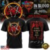 Slayer Reign in Blood 40th Anniversary 2026 Limited Edition T Shirt, Trending Music 3D Tee Slayer Reign IN Blood 40th Anniversary 2026 Limited Edition T Shirt