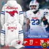 SMU Mustangs Football 2026 Score Winer 27 24 Hoodie, Viral 3D Graphic Tee Smu Mustangs Football 2026 Score Winer 27 24 Hoodie