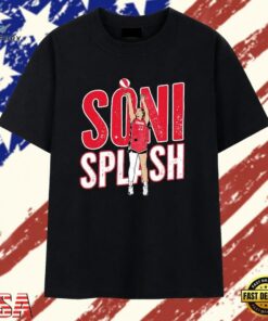 Soni Splash Washington Mystics 22 Basketball Player T Shirt, Trendy 2D Print Shirt Soni Splash Washington Mystics 22 Basketball Player T Shirt