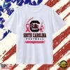 South Carolina Gamecocks Football Fight Together Breast Cancer Awareness T Shirt, Trendy 2D Print Shirt South Carolina Gamecocks Football Fight Together Breast Cancer Awareness T Shirt